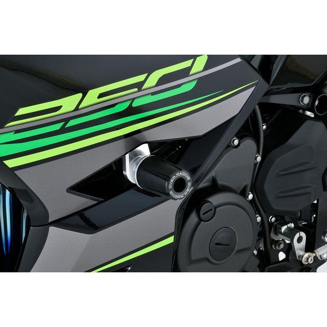 正規品／OVER RACING ニンジャ400 スライダー類 レーシングスライダー（シルバー） オーバーレーシング バイク