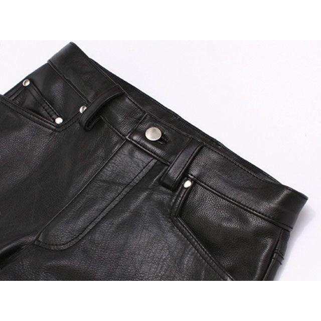 DEGNER（デグナー） パンツ DP-18A レザーパンツ（ブラック） サイズ S