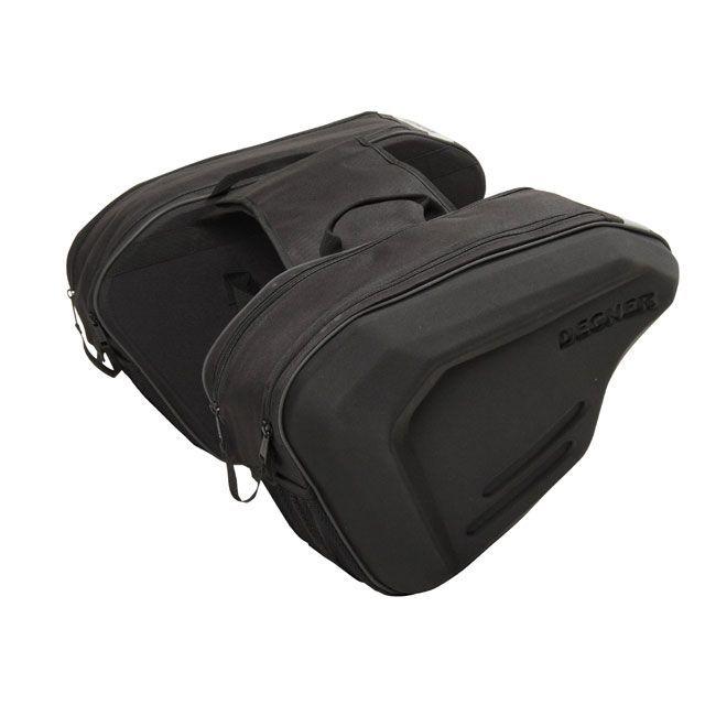 黒いレザー 専用 DEGNER（デグナー） ツーリング用バッグ NB-36 スポーツダブルバッグ