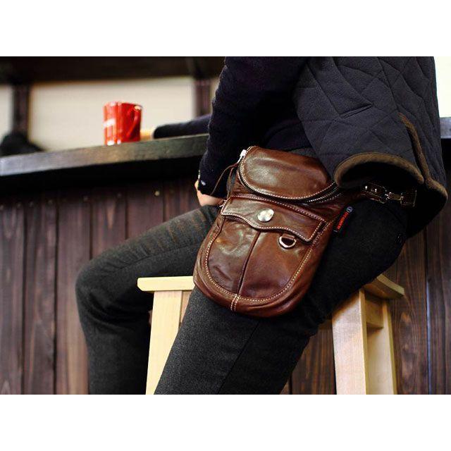 DEGNER ブラウンレザー 長財布 DEGNER（デグナー） 財布 W-32 ロングウォレットバッグ カラー