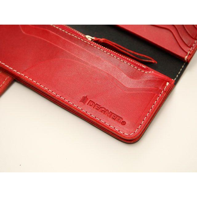 DEGNER 財布 W-33A コンビネーションレザーウォレット カラー ブラック