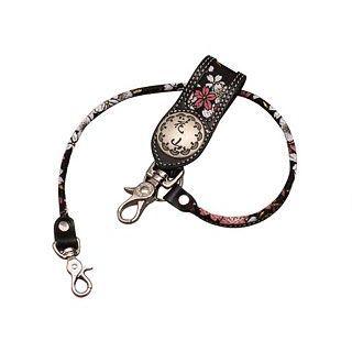 DEGNER（デグナー） 財布 花山 WR-2K ウォレットロープ 柄 京桜 カラー