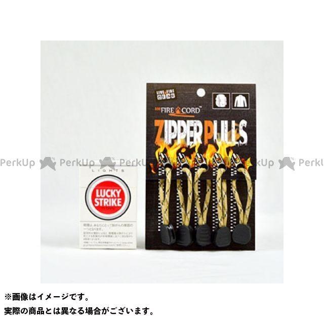 雑誌付き Bushcraftinc 野外アイテム ファイヤーコードジッパープル Fire Cord Zipper Pulls カラー ブラック オープニング 大放出セール