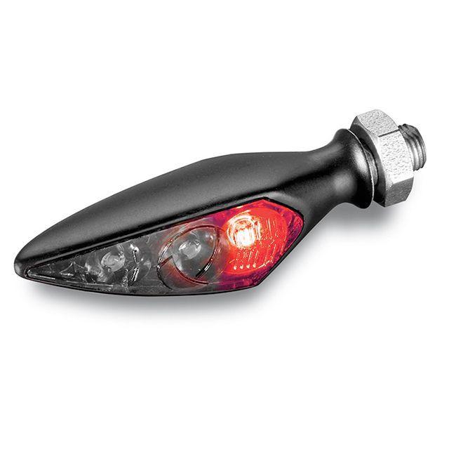 Kellermann 汎用 ウインカー関連パーツ Rhombus S DF Dark/ローンバスS DF ダーク 尾灯/制動灯機能付きウインカー 右…の画像