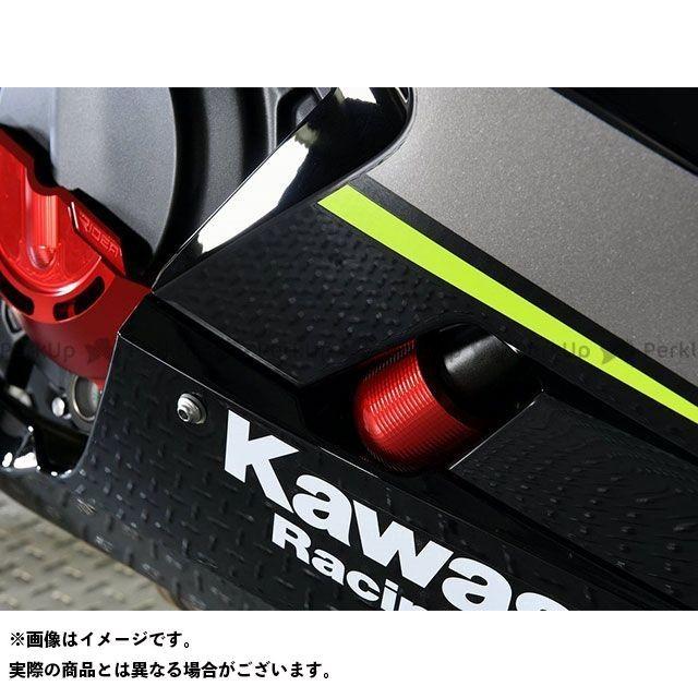 RIDEA NINJA250 NINJA400 エンジンカバー関連パーツ アルミ削り出しエンジンカバー 右前（グリーン） リデア