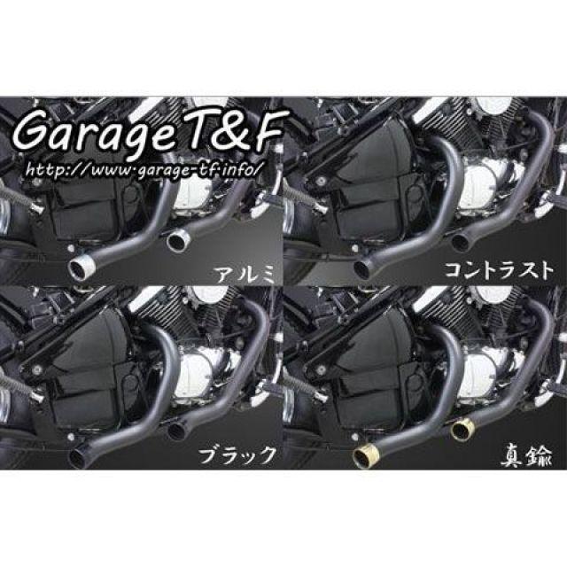 Garage T＆F T&F マフラー本体 ターンアウトマフラー（ブラック