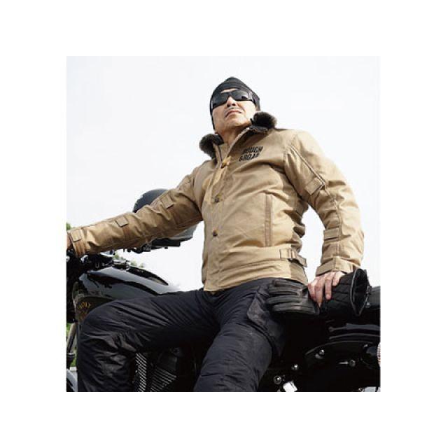 正規品／Rough&Road ジャケット RR7691 N-1RボアウインタージャケットFP（カーキ） サイズ：LL ラフ＆ロード バイク｜st-ride｜11