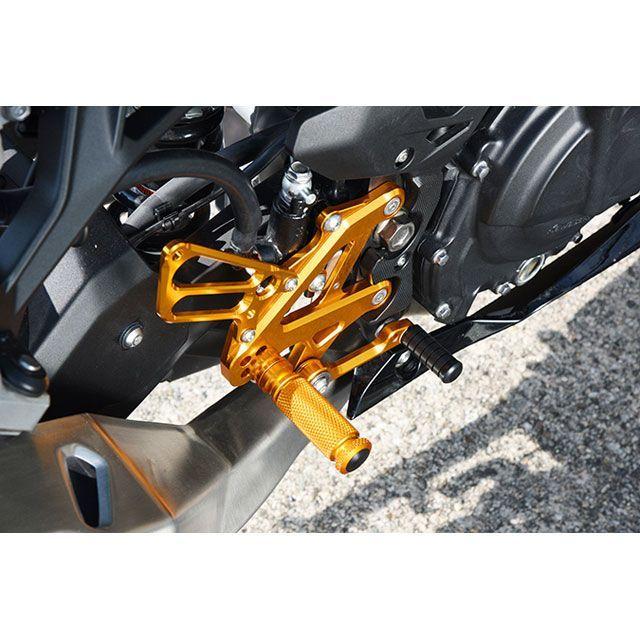 BABYFACE Ninja250/400 バックステップ関連パーツ バックステップキット（ゴールド） ベビーフェイスの画像