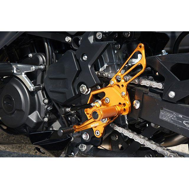 BABYFACE Ninja250/400 バックステップ関連パーツ バックステップキット（ゴールド） ベビーフェイスの画像
