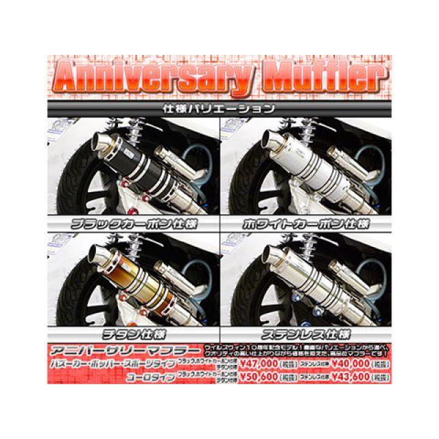 WirusWin PCX150 マフラー本体 PCX150（2BK-KF30）用 アニバーサリーマフラー スポーツタイプ ステンレス仕様 ビレットス…_7