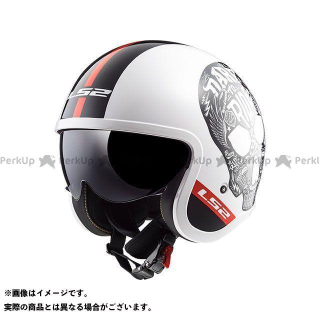 LS2 SPITFIRE ジェットヘルメット ホワイト XXL LS2 HELMETS ジェットヘルメット SPITFIRE（ホワイトブラック） サイズ