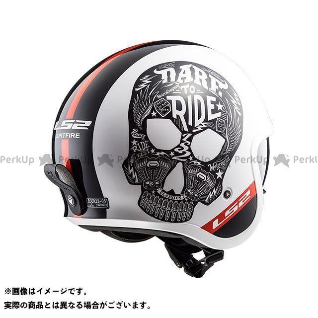 LS2 HELMETS ジェットヘルメット SPITFIRE（ホワイトブラック） サイズ