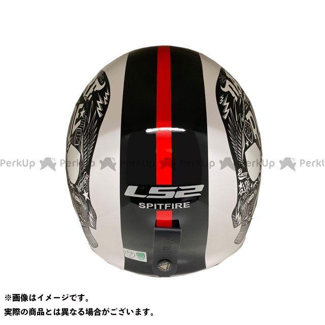 LS2 SPITFIRE ジェットヘルメット Mサイズ ホワイト LS2 HELMETS ジェットヘルメット SPITFIRE（ホワイトブラック） サイズ
