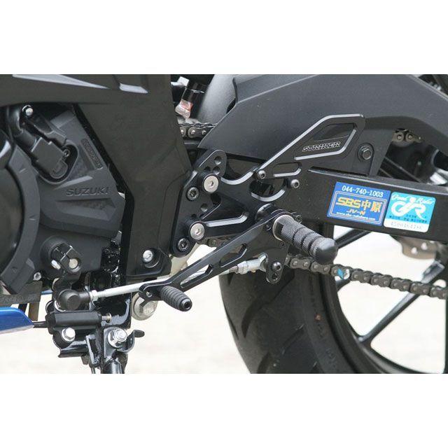 STRIKER GSX-R125 ABS ステップ スペシャルステップキット（ブラックハードアルマイト） ストライカー_2