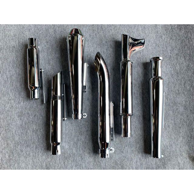 K\u0026W カブ マフラー本体 カブ用ターンアウトマフラー 部品屋K\u0026Wの画像