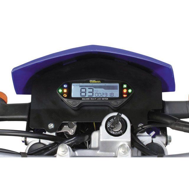 SP武川│スクエアマルチ LCD メーターキット｜XTZ125 スペシャルパーツ武川 SP TAKEGAWA XTZ125 メーターキット関連パーツ