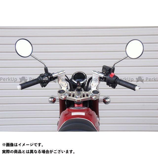 正規品／OVER RACING モンキー125 ハンドル関連パーツ スポーツライディングハンドルキット（シルバー） オーバーレーシング バイク