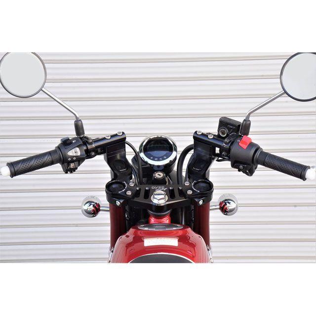 OVER RACING MONKEY125 ハンドル関連パーツ スポーツライディングハンドルキット（ブラック） オーバーレーシングの画像
