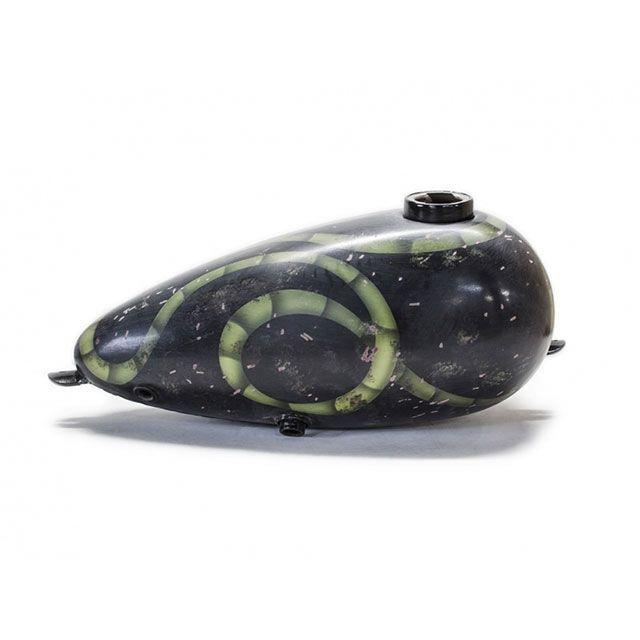 Motor Rock 汎用 タンク関連パーツ SHALLOW エイジング塗装済み