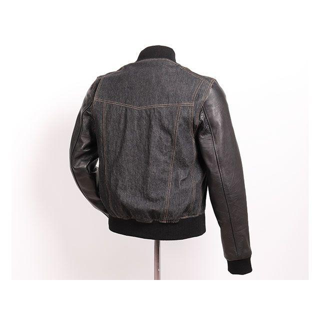 DEGNER ジャケット 2019-2020秋冬モデル 19WJ-18 レザーデニムコンビジャケット（ブラック/ブラック） サイズ S【特価品】 デ…_1