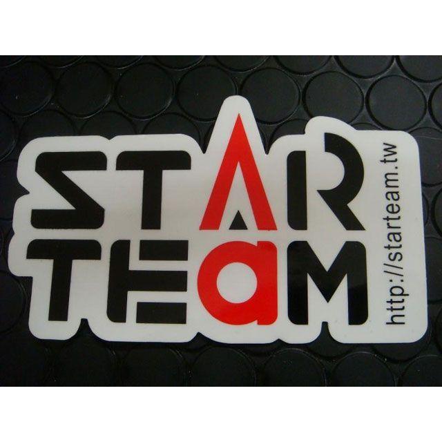 専用⑳ STARTECH ステッカー ステッカー中 カラー ブラック/レッド スター