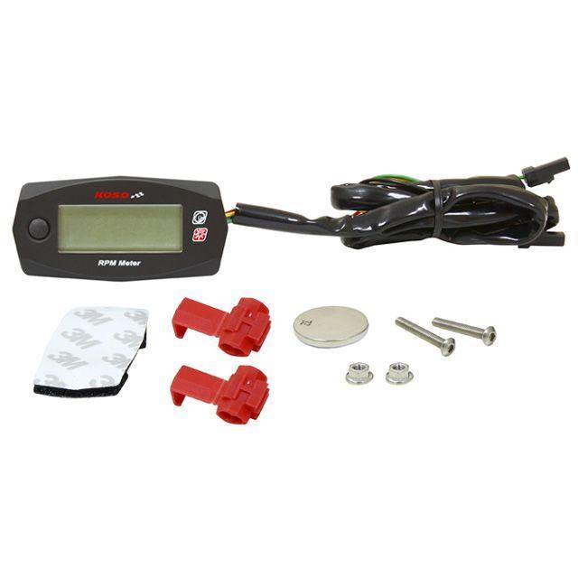 KOSO 汎用 タコメーター Mini4デジタル コーソー : パークアップバイク