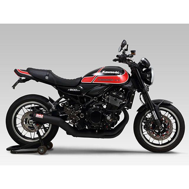 YOSHIMURA Z900RS Z900RS CAFE マフラー本体 機械曲ストレートサイクロン Duplex Shooter 政府認証 ヨシムラの画像
