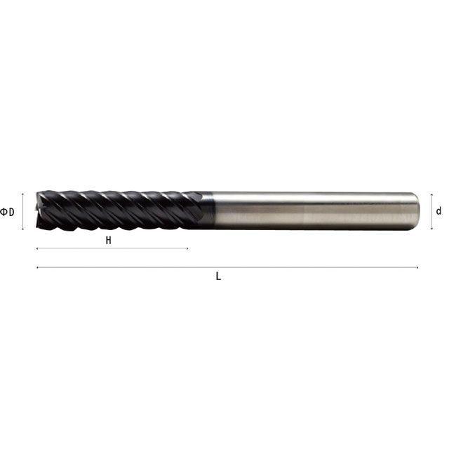 正規品/PROCHI 切削工具 PRC-T12M6L 6枚刃超硬スクエアEM 正規品/PROCHI 切削工具 PRC-T12M6L 6枚刃超硬スクエアEM