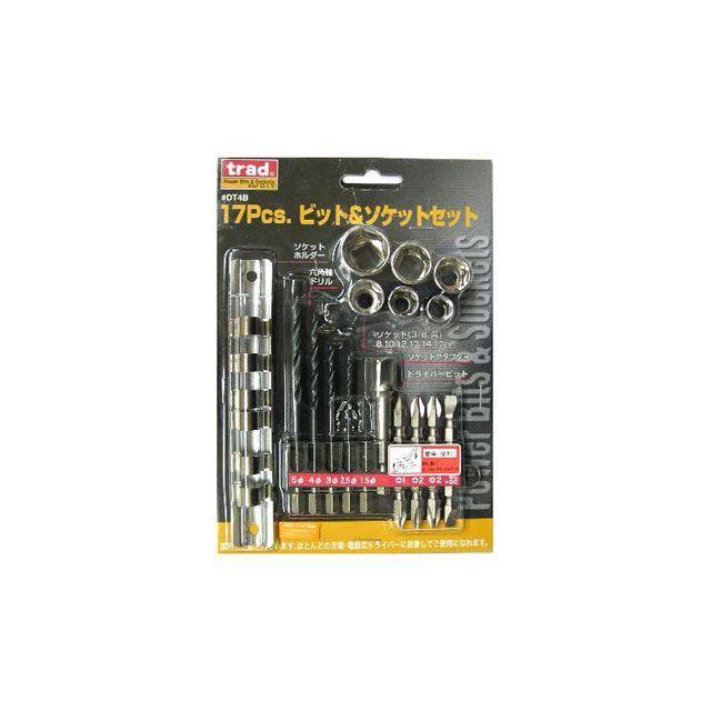 sankyo Corporation 日用品 trad17pcsビット＆ソケットセット 三共コーポレーション