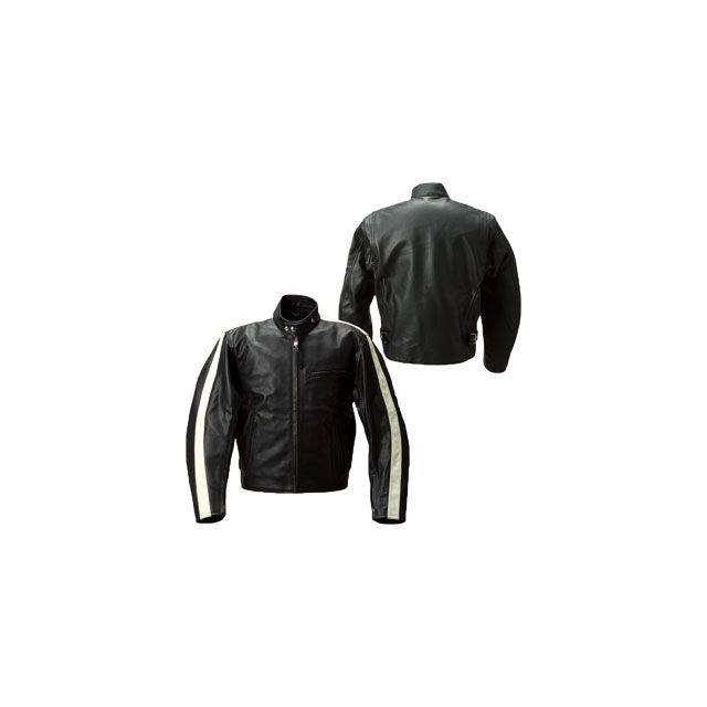 Rookie ジャケット RLJ-06N シングルライン LEATHER JAC（ブラック 