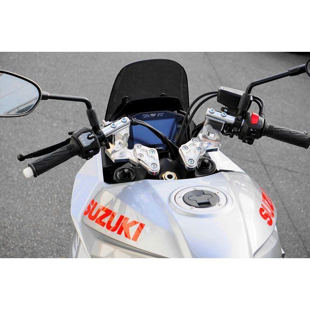 OVER RACING KATANA ハンドル関連パーツ スポーツライディングハンドルキット（シルバーアルマイト） オーバーレーシングの画像