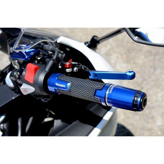 RIDEA ハンドル関連パーツ ハンドルバーエンド ロングタイプ（グリーン） リデア_3