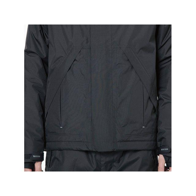 TS DESIGN ジャケット メガヒートES防水防寒ジャケット（ブラック） サイズ 6L TSデザインの画像