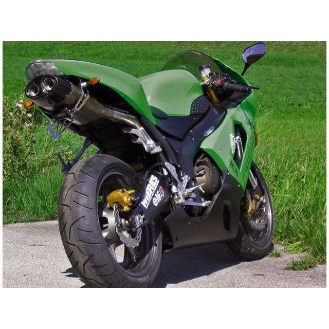 BODIS NINJA ZX-6R マフラー本体 スリップオンマフラー フルチタン Oval Q1 ヨーロッパ公道走行認可 for NINJA ZX…_2