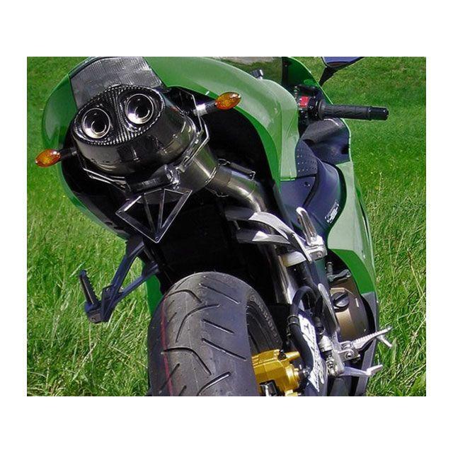 BODIS NINJA ZX-6R マフラー本体 スリップオンマフラー フルチタン Oval Q1 ヨーロッパ公道走行認可 for NINJA ZX…_3