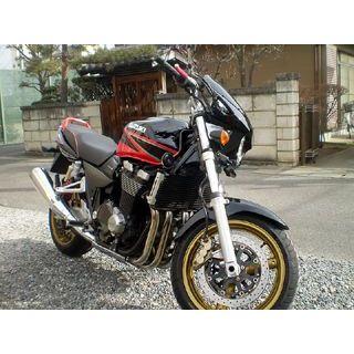 WW GSX1400/ST250 カウル・エアロ 汎用ビキニカウル DS-01 typeR（ソリッドブラック） ワールドウォーク_2