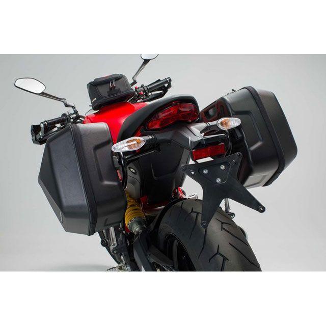 SW-MOTECH Monster 797 ツーリング用ボックス URBAN ABS サイドケースシステム 2x 16 l. Ducati Mons…_3