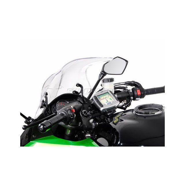 SW-MOTECH ハンドルバー 用 GPS マウント ブラック SW-MOTECH（エスダブリューモテック） SW-MOTECH Z 1000 SX ハンドル