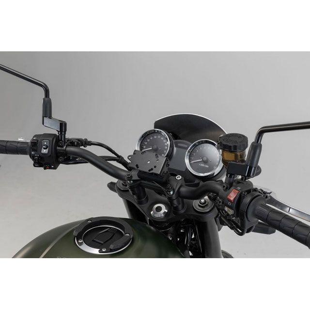 SW-MOTECH ハンドルバー 用 GPS マウント ブラック SW-MOTECH（エスダブリューモテック） SW-MOTECH Z900RS Z900RS Cafe