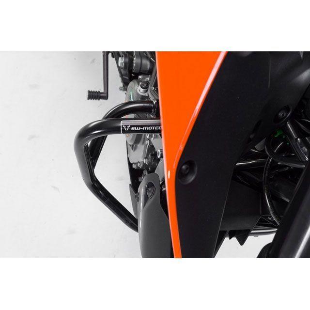 SW-MOTECH 200 Duke 125 Duke スライダー類 クラッシュバー ブラック KTM 125（11-）/200 Duke（11-1…