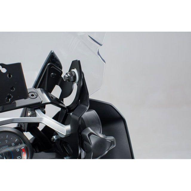 SW-MOTECH スクリーン関連パーツ スクリーン レインフォースメント - ブラック - BMW R1200 GS LC/アドベンチャー（13-…_3