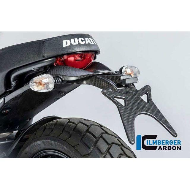ILMBERGER その他外装関連パーツ アッパーナンバープレートホルダー マット Ducati Scrambler 16 ｜ NHO.119.DS…_1
