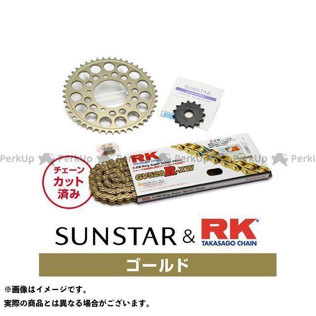 SET Grass Tracker BIGBOY スプロケット関連パーツ KR3A603 サンスター スプロケット＆RKチェーンキット（ゴールド） …