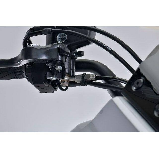 SWAGE-LINE PRO KATANA ブレーキホース・ケーブル類 フロントブレーキホースキット（ステンレスブラック） ホースカラー クリア ス…の画像