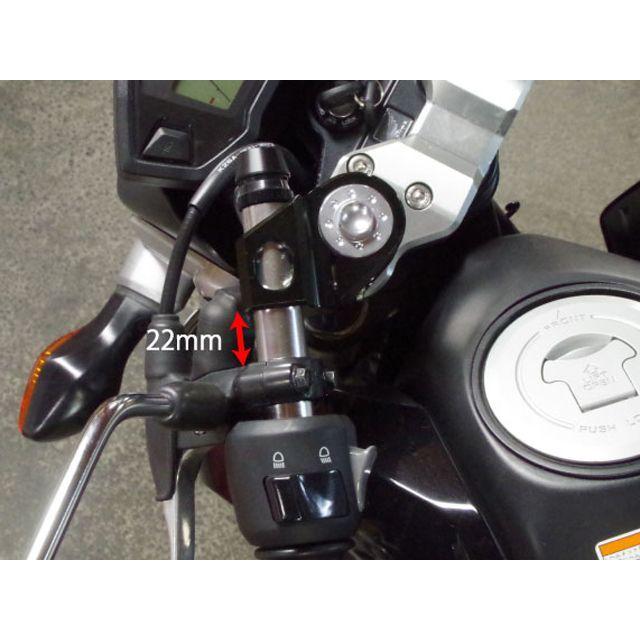 WW CB400SF ハンドル関連パーツ CB400SF用 アジャスタブルセパレートハンドル ワールドウォーク バイク