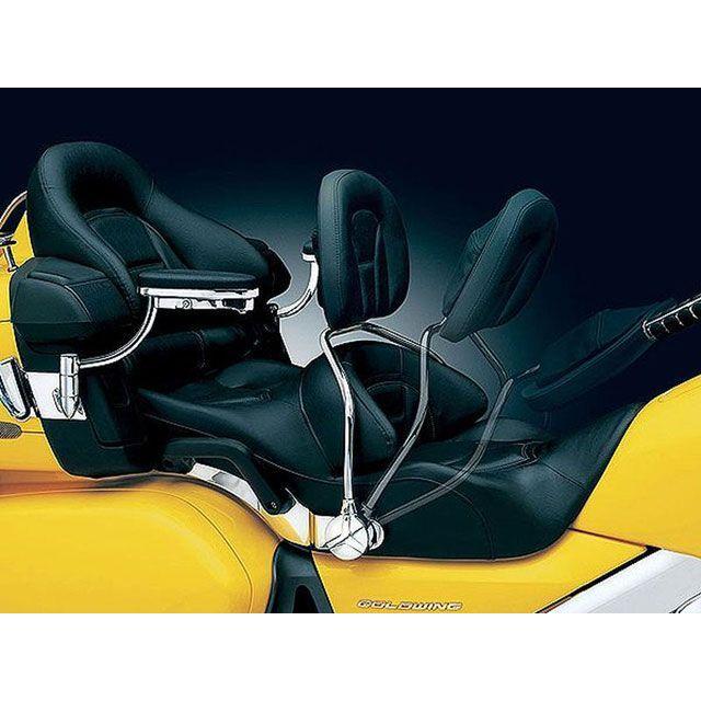 kuryakyn GL1800 タンデム用品 ライダーバックレスト 1ケ GL1800 01-10 クリアキン_1