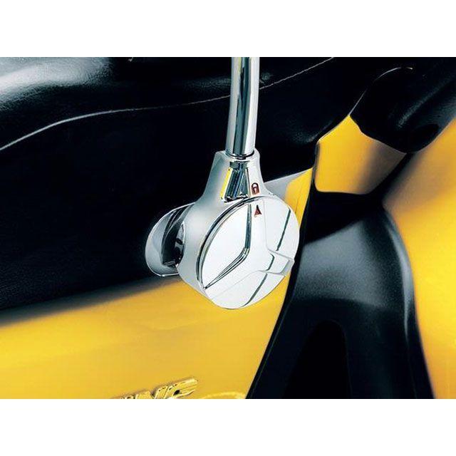 kuryakyn GL1800 タンデム用品 ライダーバックレスト 1ケ GL1800 01-10 クリアキン_3