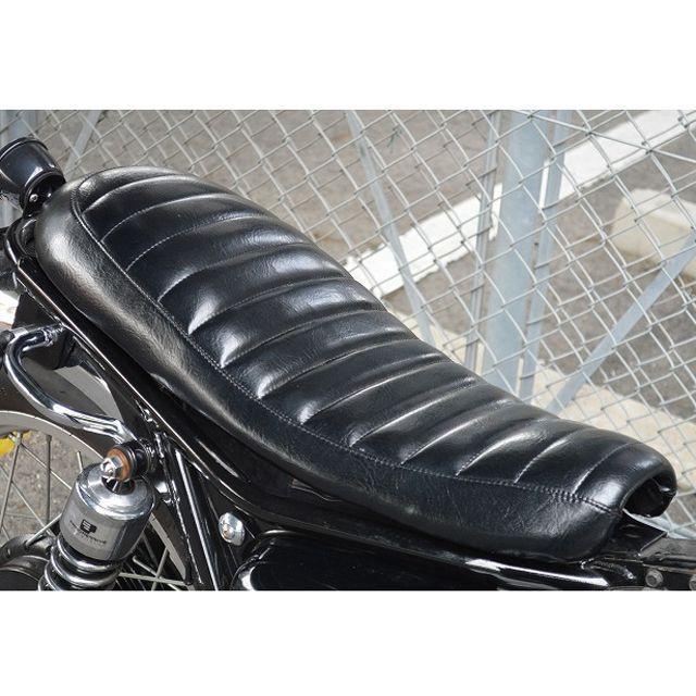 w650 バイクシート Corbin クラシック ガンファイターシート W650 : モトパーツ バイク