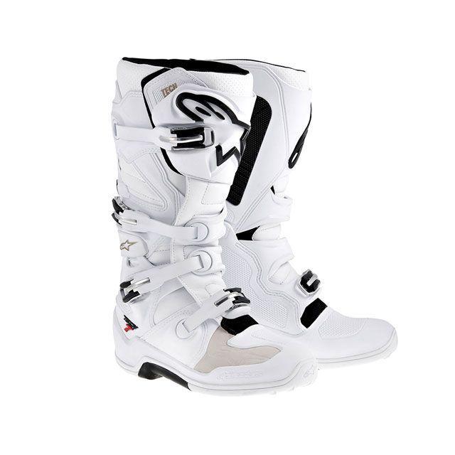 正規品／Alpinestars オフロードブーツ テック7 カラー ホワイト 