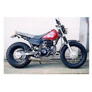 WirusWin TW225 マフラー本体 TW225用 ドラッグバイソンタイプマフラー 